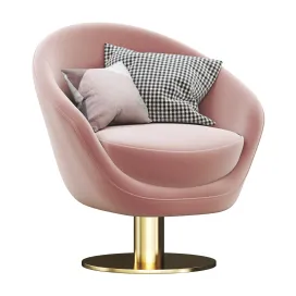 Tonda swivel armchair